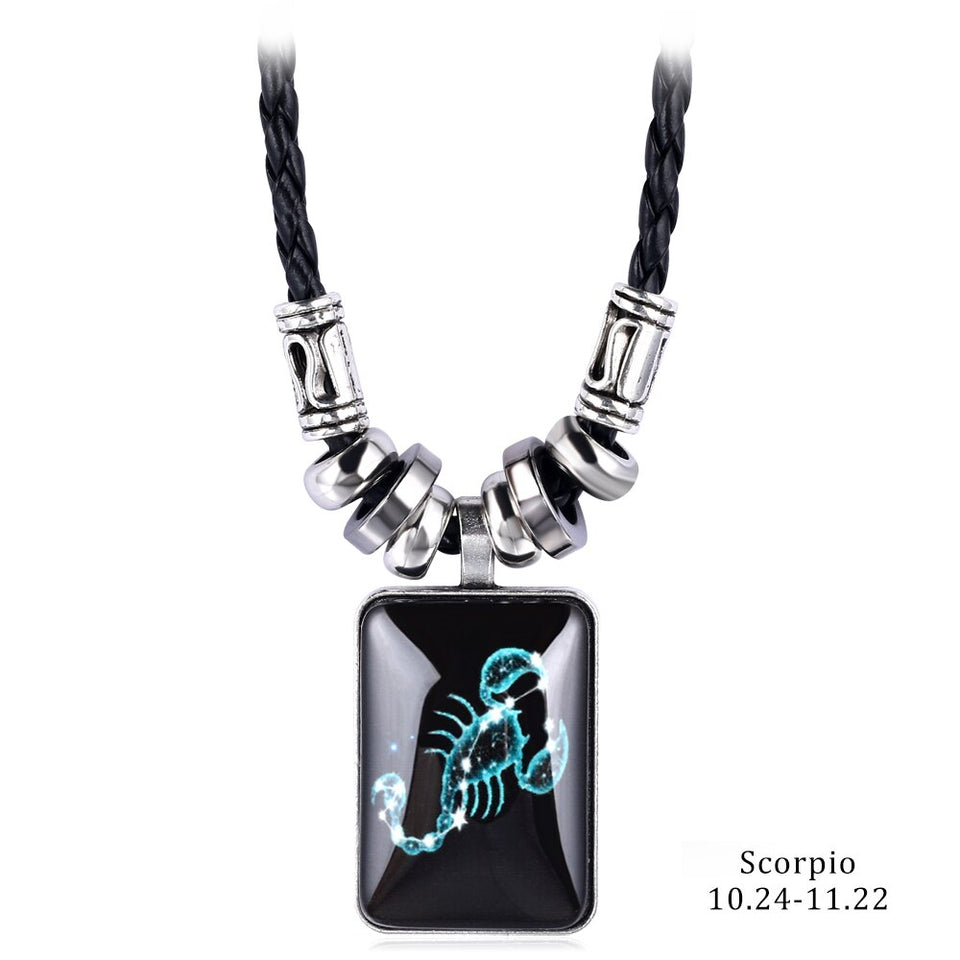 Astrology Horoscope Necklace