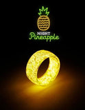 3UMeter New Design Luminous Ring Finger Ring Fashion Multicolor Men Rings Romantic  Glow Ring For Women And Men Ring Gift
