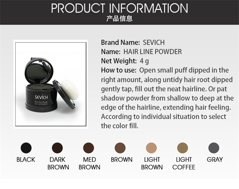 Waterproof Hair Line Concealer