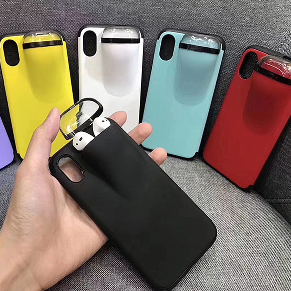 2 in 1 Airpod Phone Cases