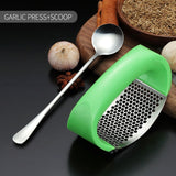 Stainless Steel Garlic Crusher