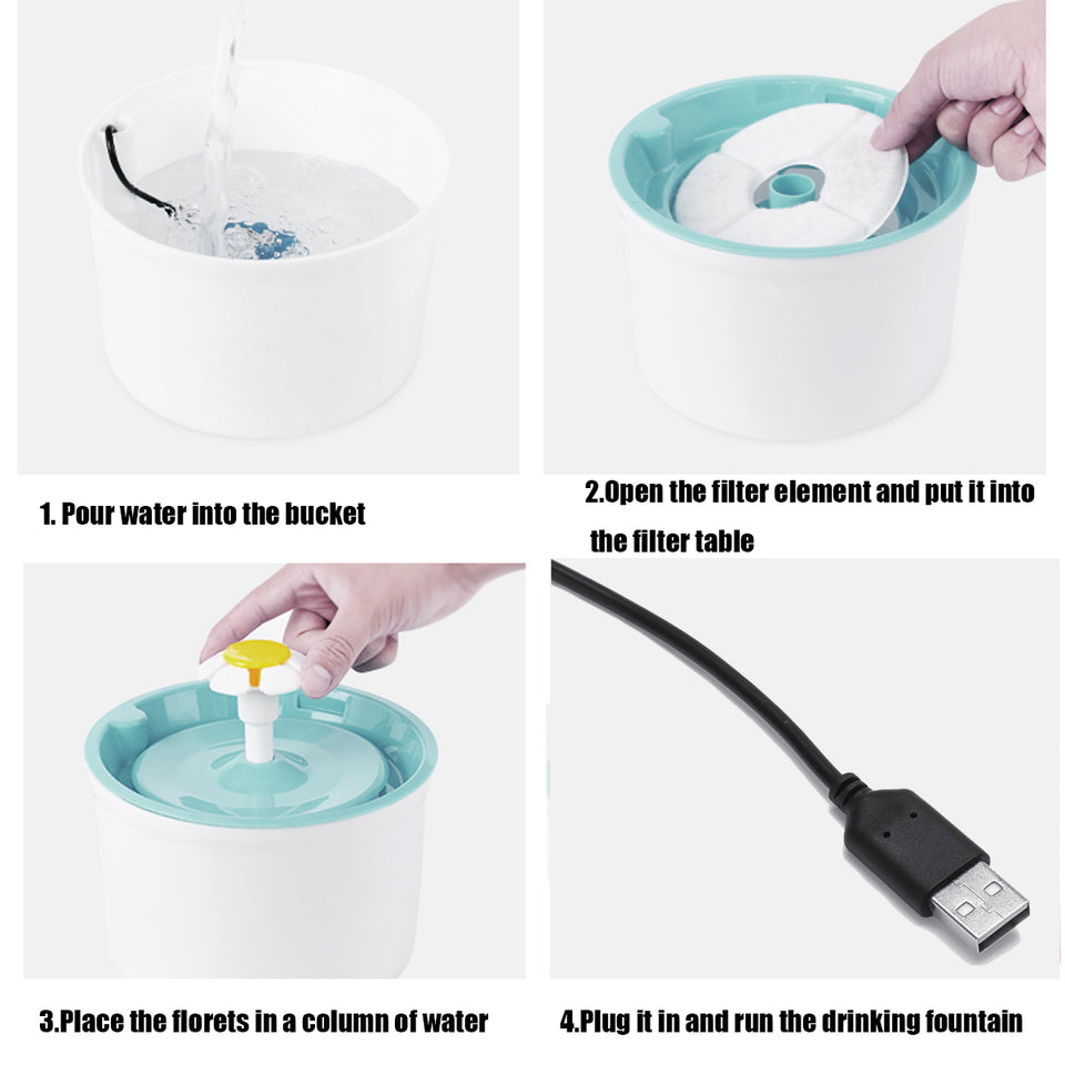 Automatic Pet Drinking Fountain